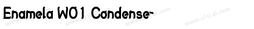 Enamela W01 Condense字体转换